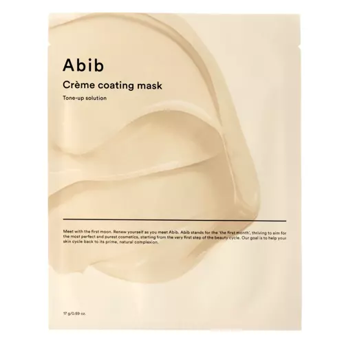 Abib - Охлаждающая тканевая маска - Crème Coating Mask Cooling Solution - 17g