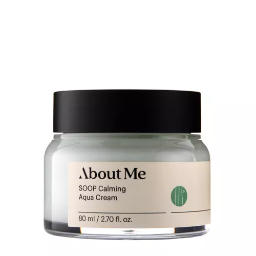 About me - Soop Calming Aqua Cream - Увлажняющий и успокаивающий крем для лица - 80ml