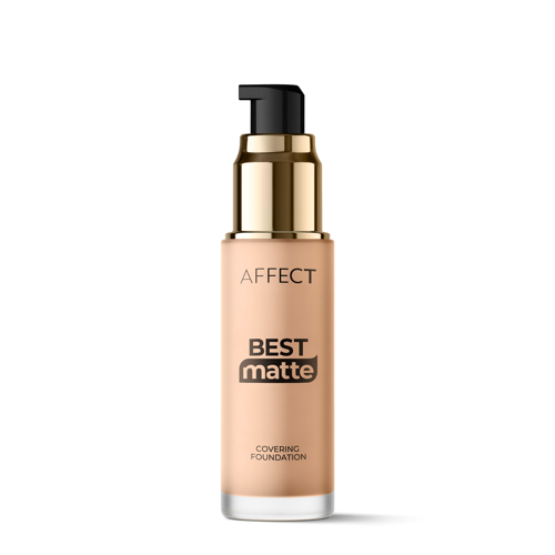 Affect - Best Matte Covering Foundation - Тональная основа для лица - 4N - 30ml