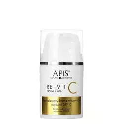 Apis - Professional - Восстанавливающий дневной крем с витамином С - Re-Vit C Home Care - Revitalizing Day Cream with Vitamin C SPF15 - 50ml