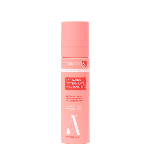 Azure Tan - Hydrating Watermelon Face Tan Spritz - Спрей для лица с эффектом постепенного загара - 100ml