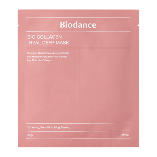 Biodance - Bio-Collagen Real Deep Mask - Укрепляющая коллагеновая маска для лица - 1шт./34g