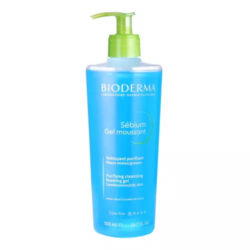 Bioderma - Антибактериальный гель для очищения проблемной кожи - Sebium - Moussant Gel - 500ml