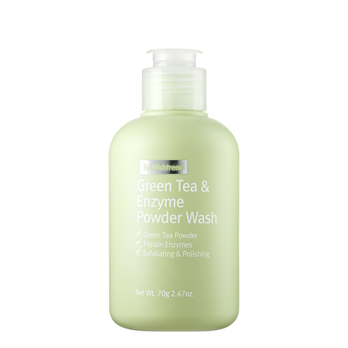 By Wishtrend - Green Tea & Enzyme Powder Wash - Энзимная пудра для очищения лица - 110g