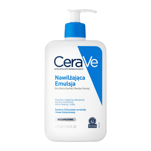 CeraVe - Легкая увлажняющая эмульсия для лица и тела - Nawilżająca Emulsja - 473ml