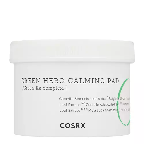 Cosrx - Успокаивающие спонжи для лица - One Step Green Hero Calming Pad - 70шт.