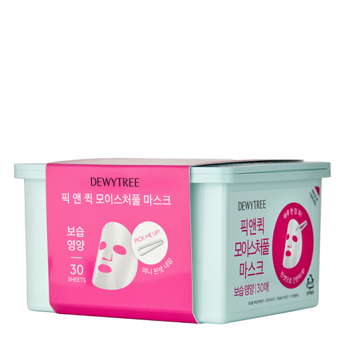 Dewytree - Pick And Quick Moisture Full Mask Set - Набор увлажняющих тканевых масок - 300g/30шт.