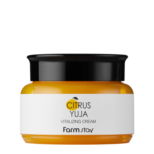 Farmstay - Citrus Yuja Vitalizing Cream - Восстанавливающий крем для лица с экстрактом юзу - 100g