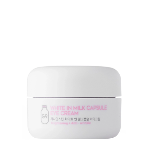 G9Skin - White In Milk Capsule Eye Cream - Осветляющий крем под глаза - 30g