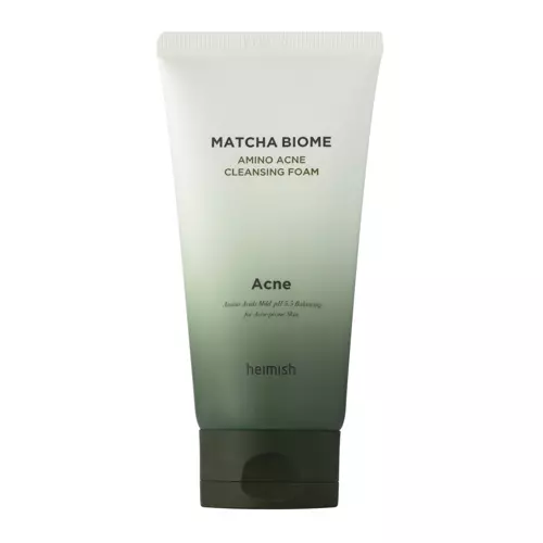 Heimish - Пенка для умывания с зеленым чаем - Matcha Biome Amino Acne Cleansing Foam - 150ml