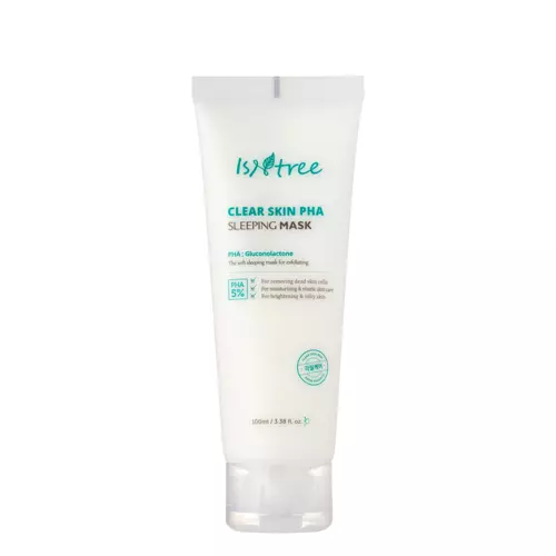 Isntree - Обновляющая ночная маска с PHA-кислотой - Clear Skin PHA Sleeping Mask - 100ml