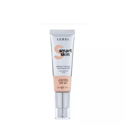 LAMEL - Тональная основа для лица SPF30+ - Smart Skin Serum Tinted Foundation SPF30+ - 404 - 35ml