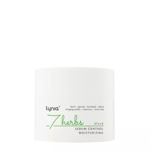 Lynia - Увлажняющий крем для регуляции секреции себума - 7 Herbs - Sebum Control, Moisturizing - 50ml