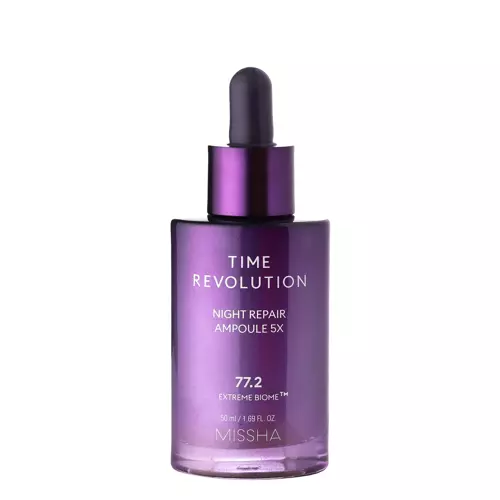 Missha - Восстанавливающая сыворотка для упругости кожи - Time Revolution Night Repair Ampoule 5x - 50ml