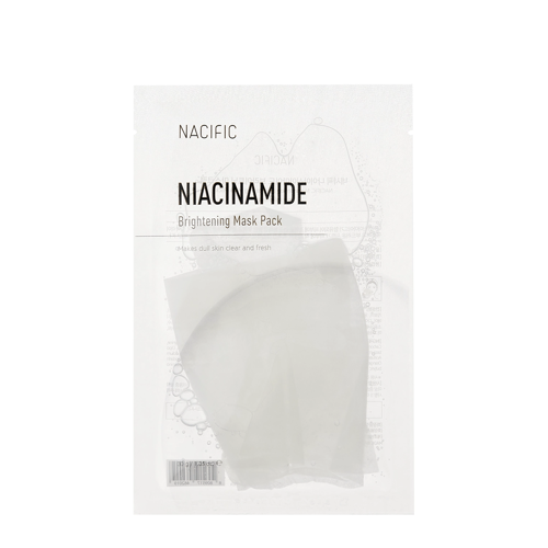 Nacific - NIACINAMIDE Brightening Mask - Осветляющая тканевая маска с ниацинамидом - 30g