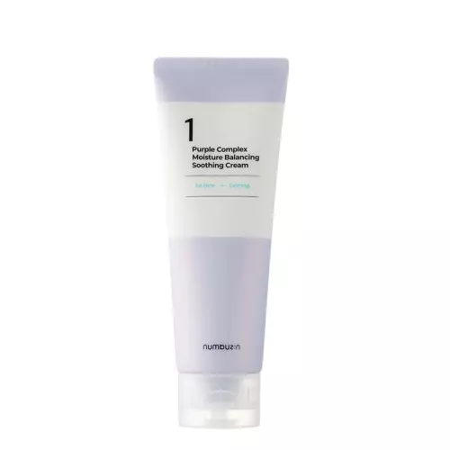 Numbuzin - No.1 - Успокаивающий и увлажняющий крем - Purple Complex Moisture Balancing Soothing Cream - 100ml