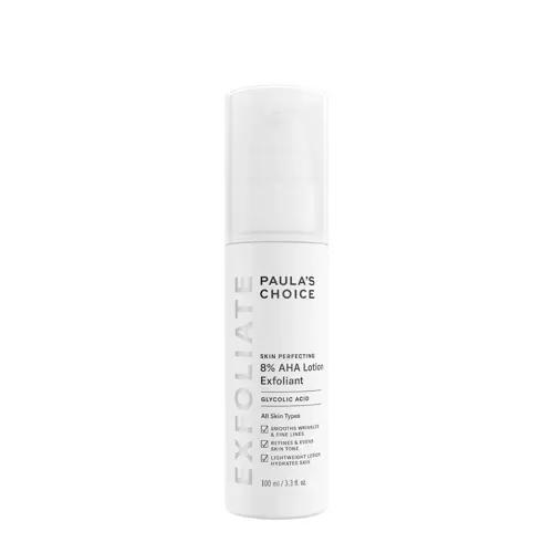 Paula's Choice - Skin Perfecting - 8% AHA Lotion Exfoliant - Лосьон с 8% гликолевой кислотой - 100ml