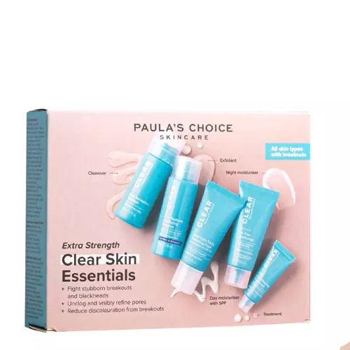 Paula's Choice - Trial Kit Clear Extra Strength - Набор отшелушивающих средств для проблемной кожи