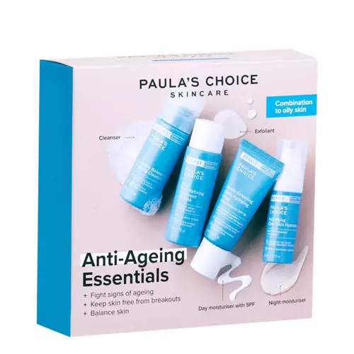 Paula's Choice - Trial Kits Anti-Aging Essentials Combination to Oily Skin - Набор средств против морщин для проблемной кожи