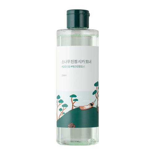 Round Lab - Pine Calming Cica Toner - Увлажняющий тоник с экстрактами сосновой хвои и центеллы - 250ml