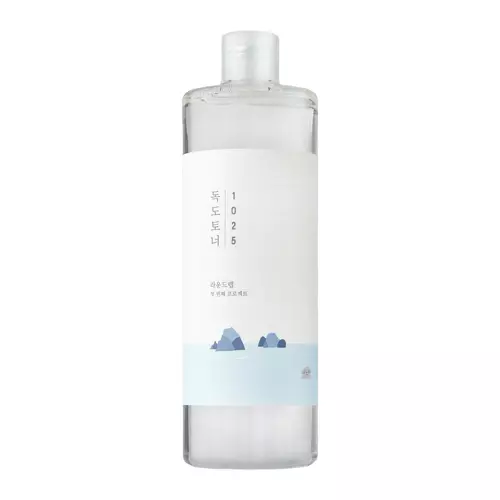 Round Lab - Разглаживающий тонер для лица - Time Deal 1025 Dokdo Toner - 500ml