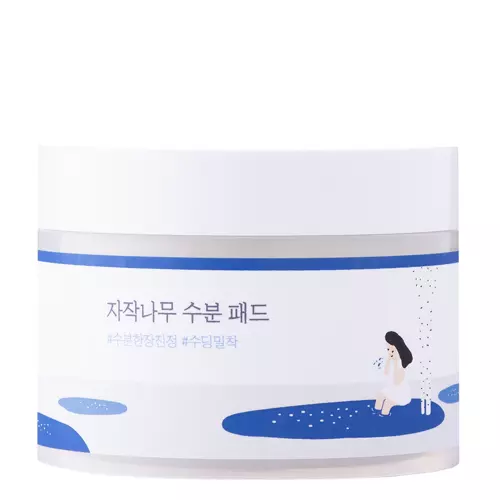 Round Lab - Успокаивающие пэды для лица с березовым соком - Birch Juice Moisturizing Pad - 80 шт.