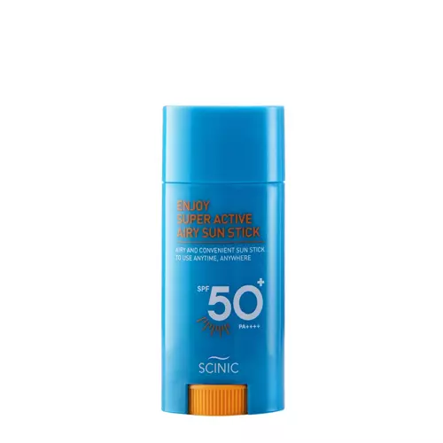 Scinic - Enjoy Super Active Airy Sun Stick SPF50+ PA++++ - Солнцезащитный стик для лица - 15g