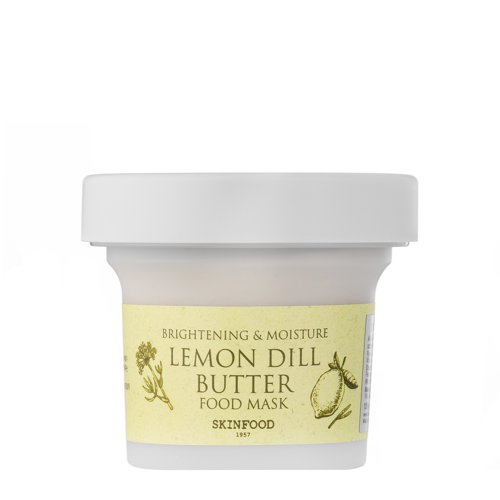 Skinfood - Lemon Dill Butter Food Mask - Лимонная осветляющая и увлажняющая маска - 120g