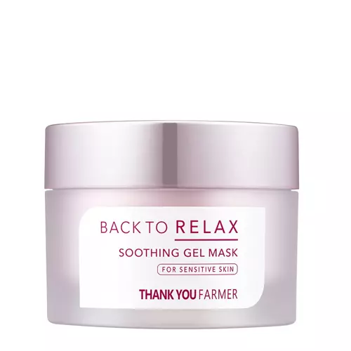 Thank You Farmer - Back to Relax Soothing Gel Mask - Успокаивающая гелевая маска для лица - 100ml