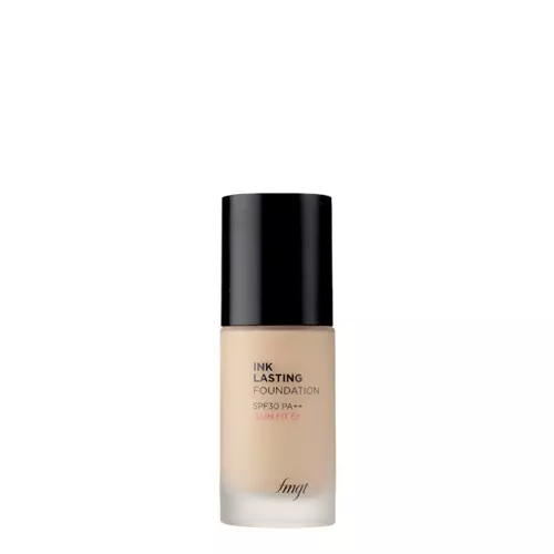 The Face Shop - Fmgt Ink Lasting Foundation Glow SPF 30 PA++ - Жидкий тональный крем для лица - N201 Apricot Beige - 30ml