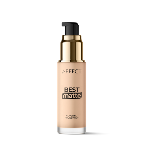 Affect - Best Matte Covering Foundation - Тональна основа для обличчя - 3N - 30ml