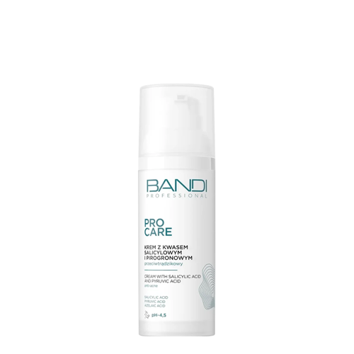 Bandi - Pro Care - Крем проти акне із саліциловою та піровиноградною кислотами - 50ml