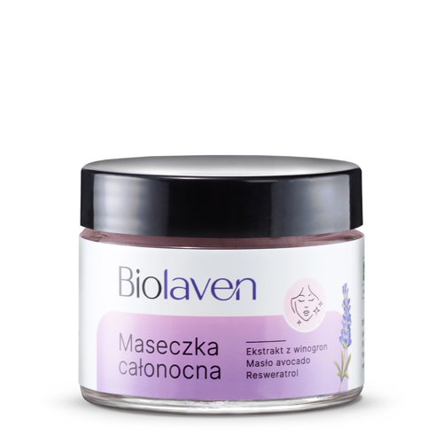 Biolaven - Нічна маска для обличчя - Maseczka Całonocna do Twarzy - 45ml