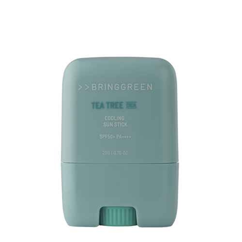 Bring Green - Tea Tree Cica Cooling Sun Stick SPF 50+ PA++++ - Сонцезахисний стік для обличчя - 22g