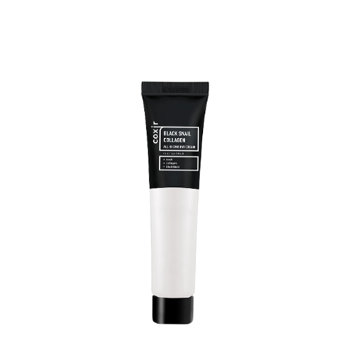 Coxir - Black Snail Collagen All in One Eye Cream - Крем під очі з муцином равлика - 30ml