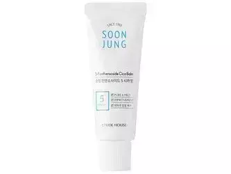 Etude House - Загоюючий бальзам для обличчя - Soon Jung 5-Panthensoside Cica Balm - 40ml