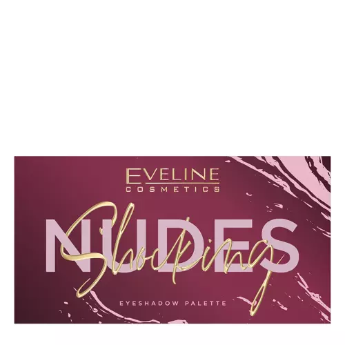 Eveline Cosmetics - Eyeshadow Palette - Палітра 12 тіней для повік - Shocking Nudes - 9,6g