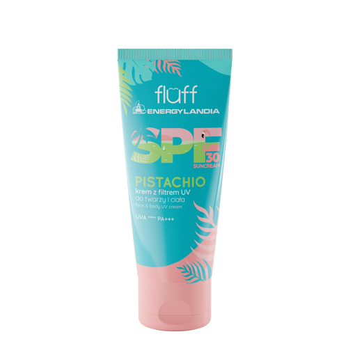 Fluff - Face & Body UV Cream - Pistachio - Сонцезахисний крем для обличчя та тіла SPF30 - 100ml