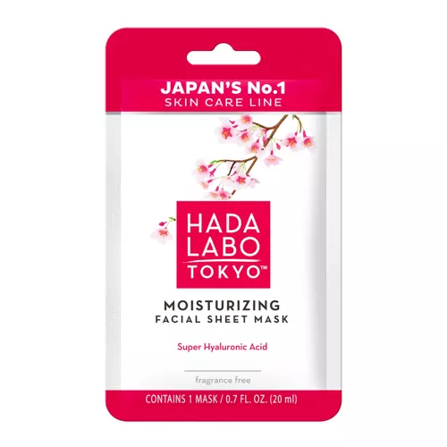 Hada Labo Tokyo - Глибоко зволожувальна тканинна маска для обличчя - Moisturising Facal Sheet Mask - 20ml