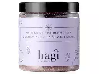 Hagi - Naturalny Scrub do Ciała z Olejem z Pestek Śliwki i Jojoba - Натуральний скраб для тіла з олією насіння сливи і жожоба - 300g