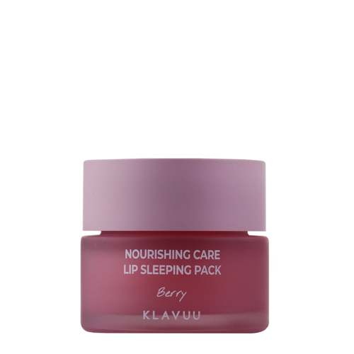 Klavuu - Nourishing Care Lip Sleeping Pack - Живильна нічна маска для губ - Berry - 20g