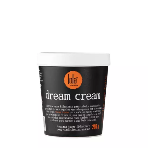 Lola Cosmetics - Dream Cream - Deep Conditioning Moisturizing Mask - Глибоко зволожувальна маска для волосся - 200g