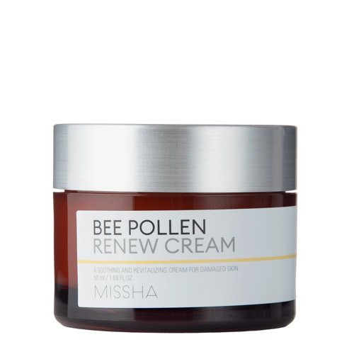 Missha - Відновлювальний крем для обличчя - Bee Pollen Renew Cream - 50ml