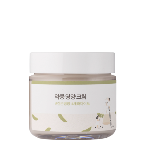 Round Lab - Soybean Nourishing Cream - Живильний крем для обличчя з екстрактом чорних соєвих бобів - 80ml