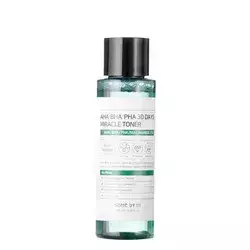 Some By Mi - AHA BHA PHA 30 Days Miracle Toner - Очищувальний тонер з AHA, BHA і PHA кислотами - 100ml