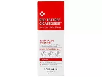 Some By Mi - Red Teatree Cicassoside Final Solution Serum - Заспокійлива сироватка з червоним чайним деревом - 50ml