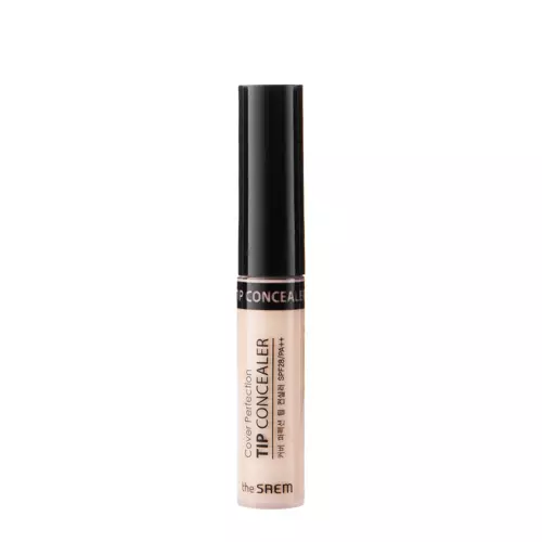 The SAEM - Консилер для обличчя - Cover Perfection Tip Concealer - SPF28/PA++ - 01 Clear Beige - 6,5ml