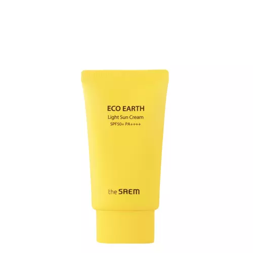 The SAEM - Легкий сонцезахисний крем - Eco Earth Light Sun Cream - SPF50+/PA++++ - 50g