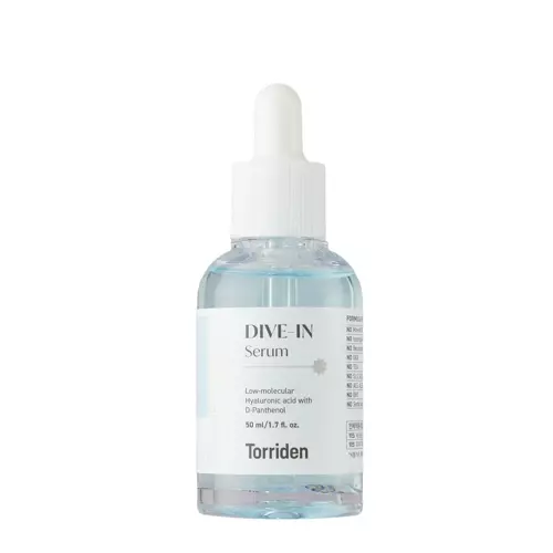 Torriden - Зволожувальна сироватка з гіалуроновою кислотою - Dive-In - Low Molecule Hyaluronic Acid Serum - 50ml