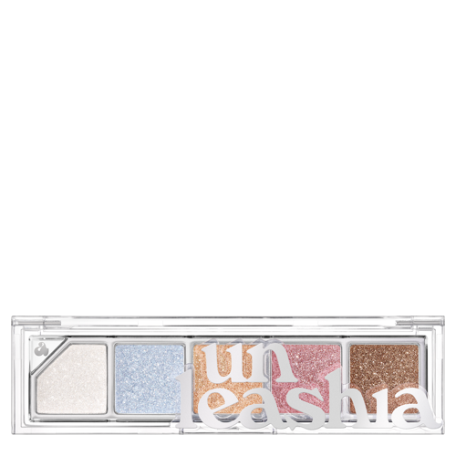 Unleashia - Mood Shower Face Palette - Палітра універсальних тіней - NO.101 Ballerino - 4g